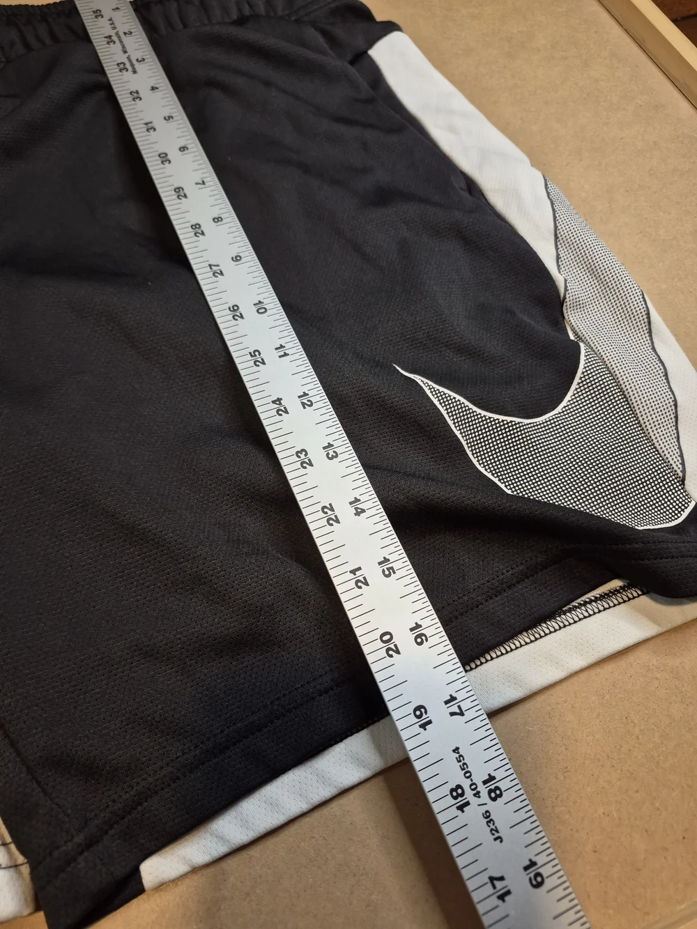 Nike Black Athletic Shorts with White Accent 4568/7